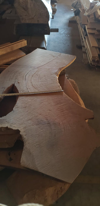 Cumaru / Brazilian Teak #4587 -1-3/4" x 24" to 42" x 54" FREE SHIPPING within the Contiguous US. freeshipping - Big Wood Slabs