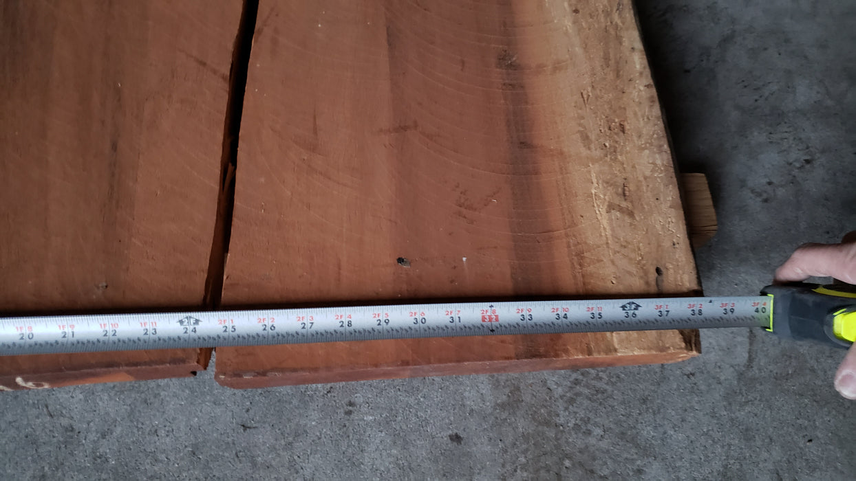 Goncalo Alves / Tigerwood #9316 - 1-5/8" x 38" to 38" x 55" FREE SHIPPING within the Contiguous US.