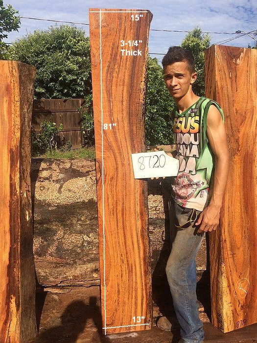 Angelim Pedra #8720 - 3-1/4" x 13" to 15" x 81" FREE SHIPPING within the Contiguous US. freeshipping - Big Wood Slabs