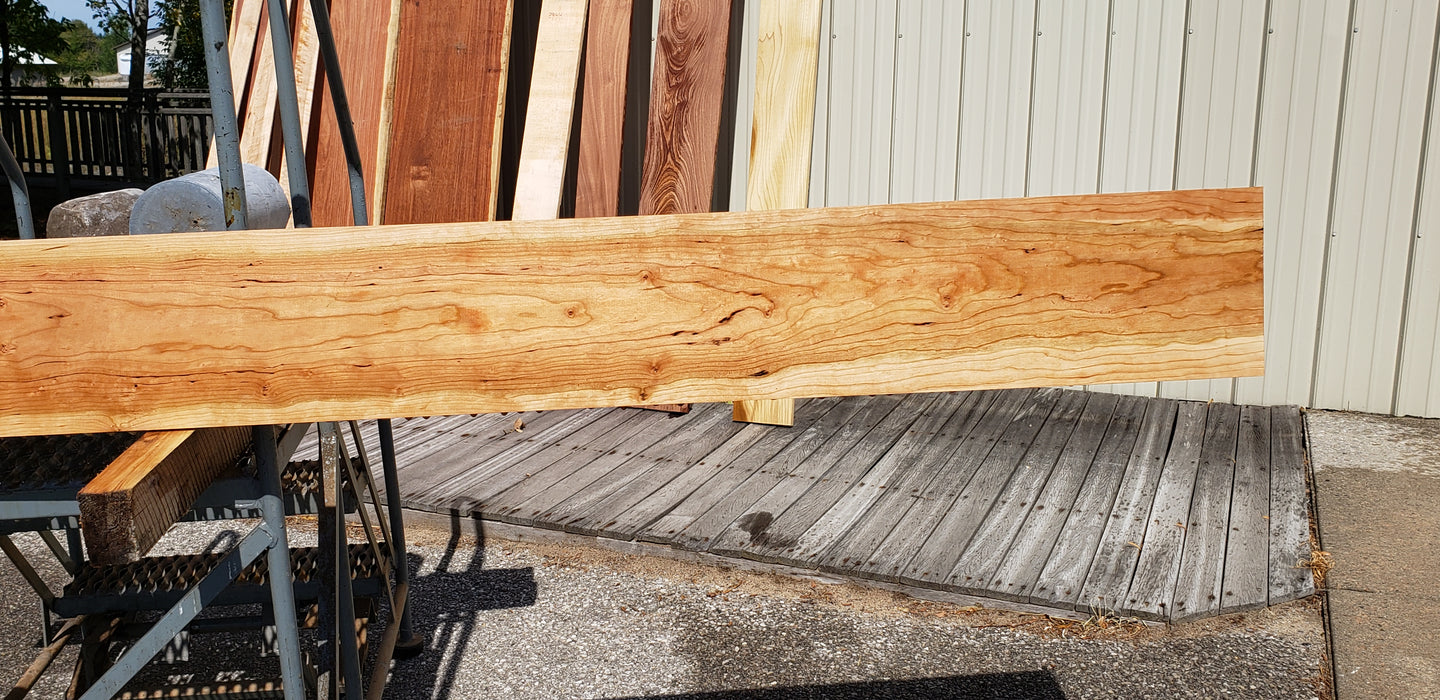 Cherry, American #7270(OC) - 7/8" x 8-1/2" x 111" FREE SHIPPING within the Contiguous US. freeshipping - Big Wood Slabs