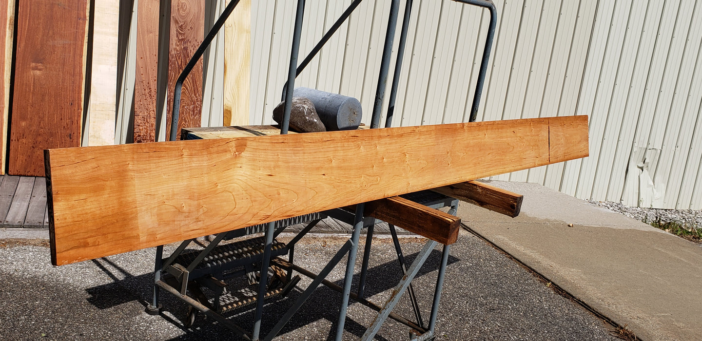 Cherry, American #7270(OC) - 7/8" x 8-1/2" x 111" FREE SHIPPING within the Contiguous US. freeshipping - Big Wood Slabs
