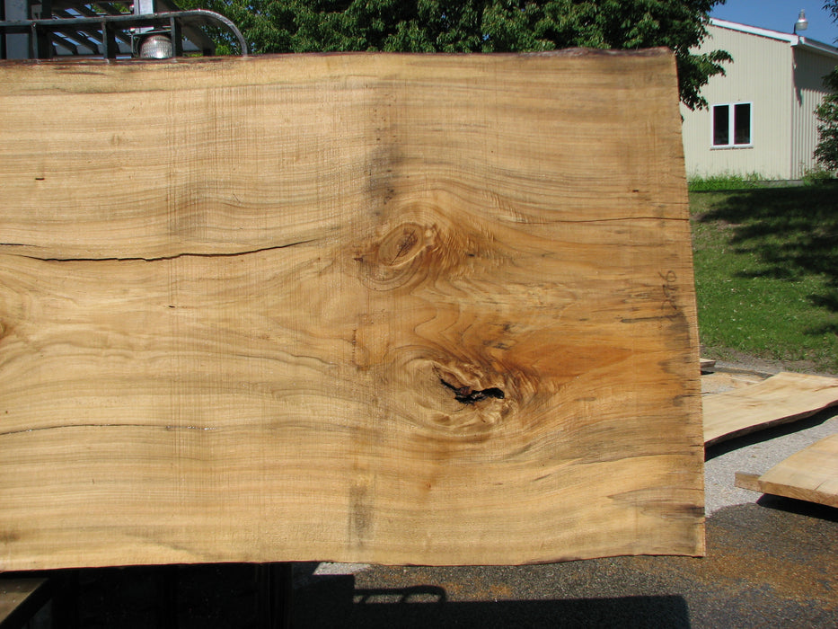 Cottonwood #7296(OC) - 2-1/4" x 41" to 48" x 138" FREE SHIPPING within the Contiguous US. freeshipping - Big Wood Slabs