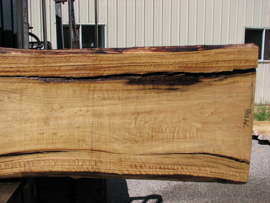 Cottonwood #7408(OC) - 2-3/4" x 23" to 32" x 143" FREE SHIPPING within the Contiguous US. freeshipping - Big Wood Slabs
