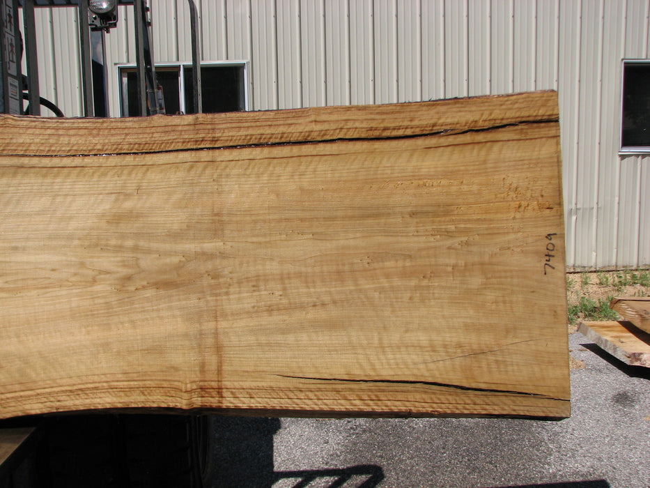 Cottonwood #7409(OC) - 2" x 30" to 35" x 142" FREE SHIPPING within the Contiguous US. freeshipping - Big Wood Slabs