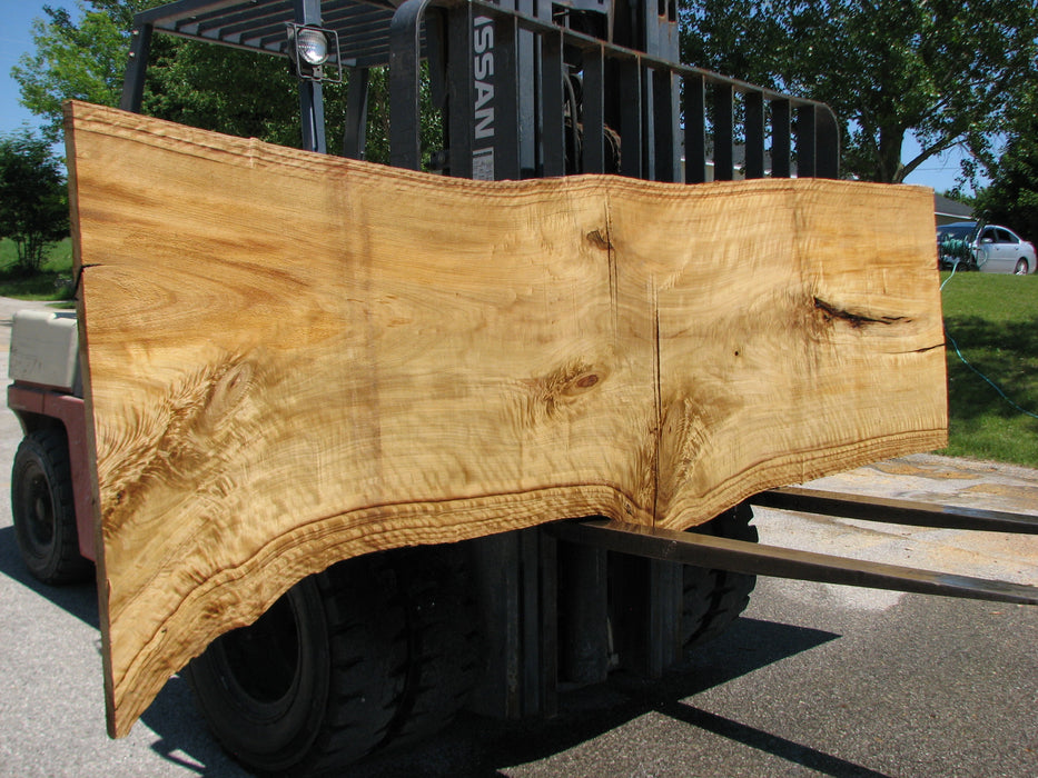 Cottonwood #7412(OC) - 2" x 31" to 39" x 127" FREE SHIPPING within the Contiguous US. freeshipping - Big Wood Slabs