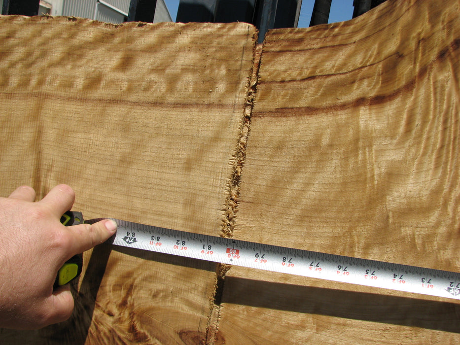 Cottonwood #7413(OC) - 2-3/4" x 29" to 40" x 141" FREE SHIPPING within the Contiguous US. freeshipping - Big Wood Slabs