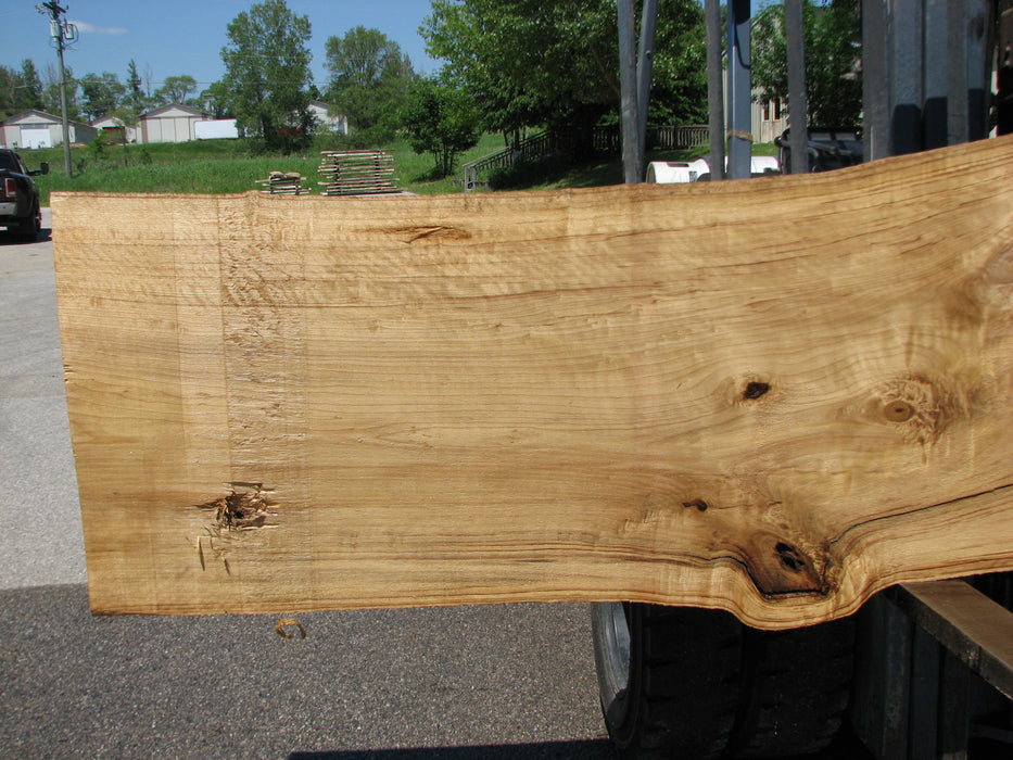 Cottonwood #7420(OC) - 2-1/4" x 24" to 31" x 166" FREE SHIPPING within the Contiguous US. freeshipping - Big Wood Slabs