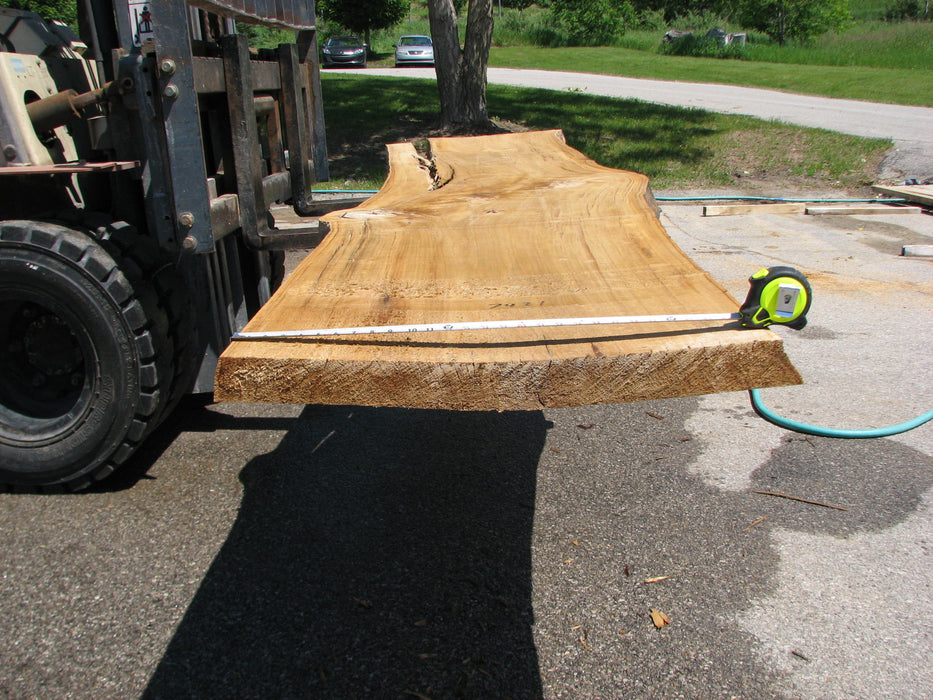 Cottonwood #7421(OC) - 2-1/2" x 29" to 33" x 170" FREE SHIPPING within the Contiguous US. freeshipping - Big Wood Slabs