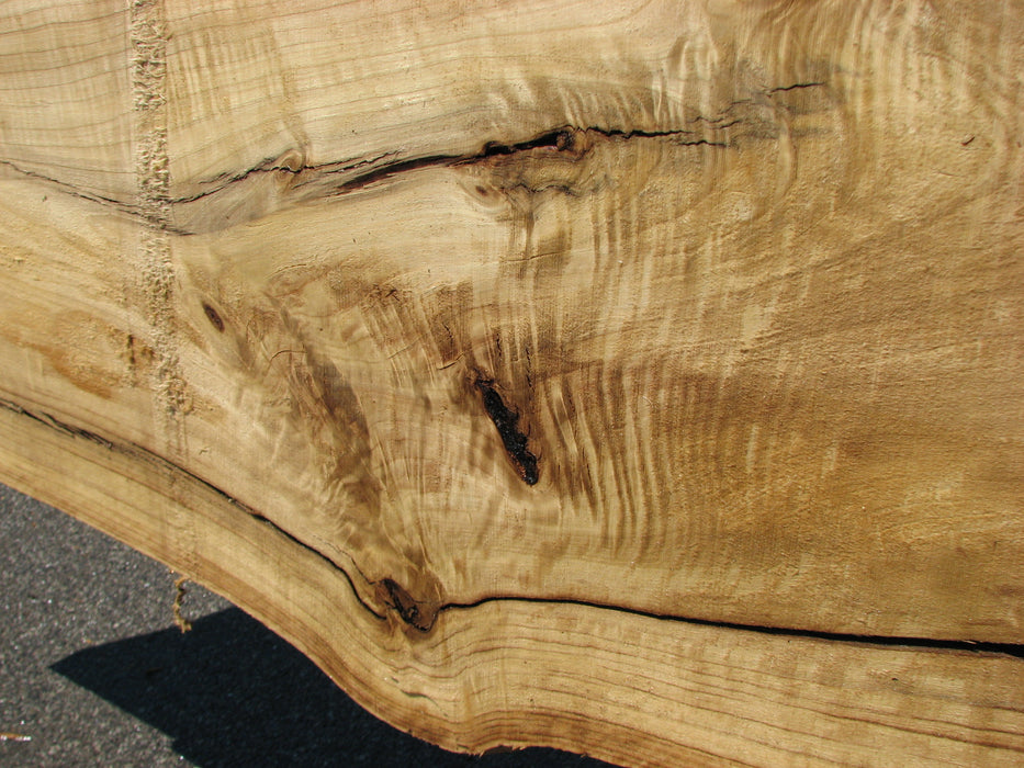 Cottonwood #7421(OC) - 2-1/2" x 29" to 33" x 170" FREE SHIPPING within the Contiguous US. freeshipping - Big Wood Slabs