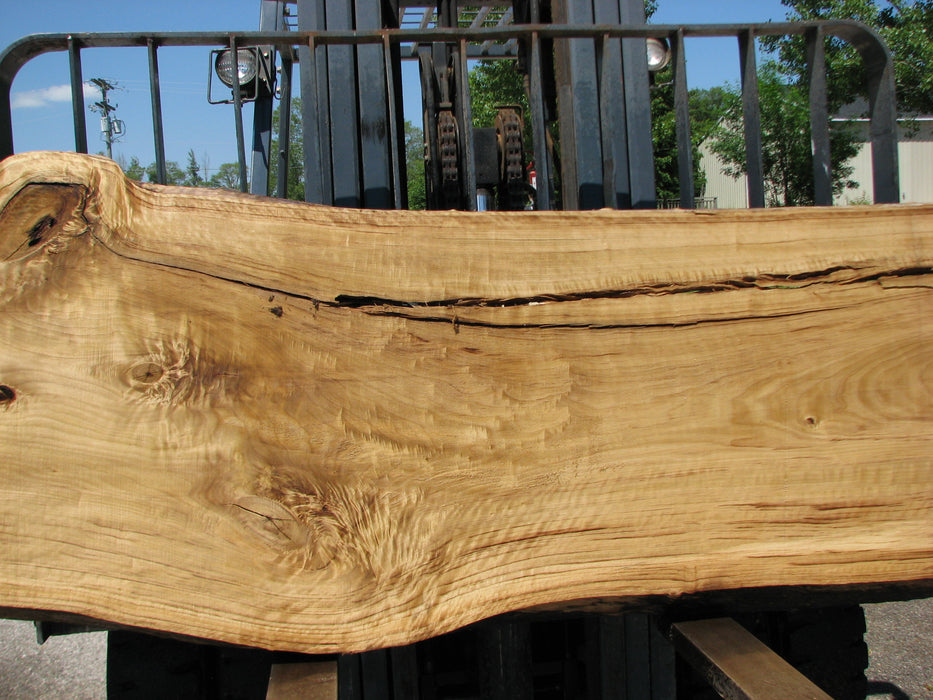 Cottonwood #7421(OC) - 2-1/2" x 29" to 33" x 170" FREE SHIPPING within the Contiguous US. freeshipping - Big Wood Slabs