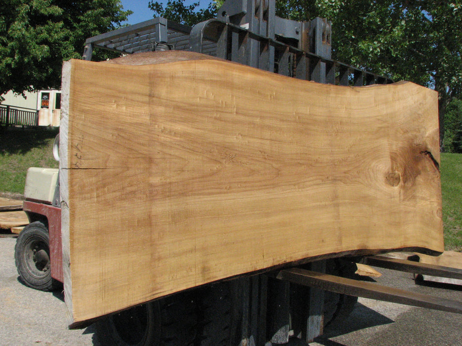Cottonwood #7424(OC) - 2-1/4" x 37" to 49" x 117" FREE SHIPPING within the Contiguous US. freeshipping - Big Wood Slabs
