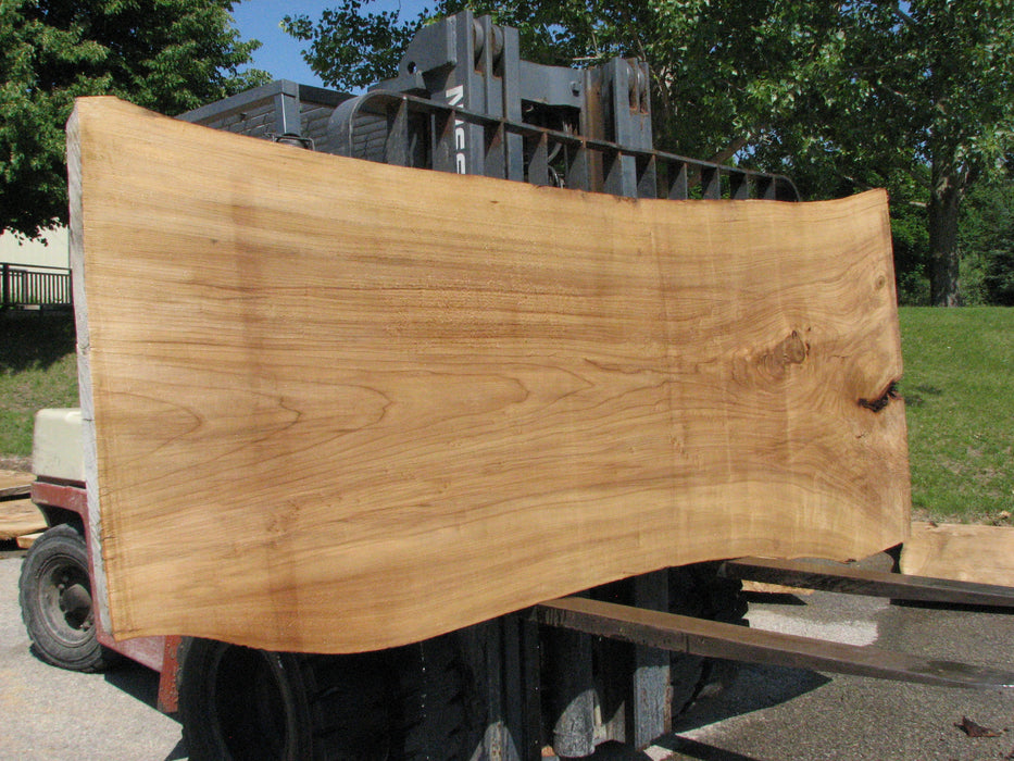 Cottonwood #7424(OC) - 2-1/4" x 37" to 49" x 117" FREE SHIPPING within the Contiguous US. freeshipping - Big Wood Slabs