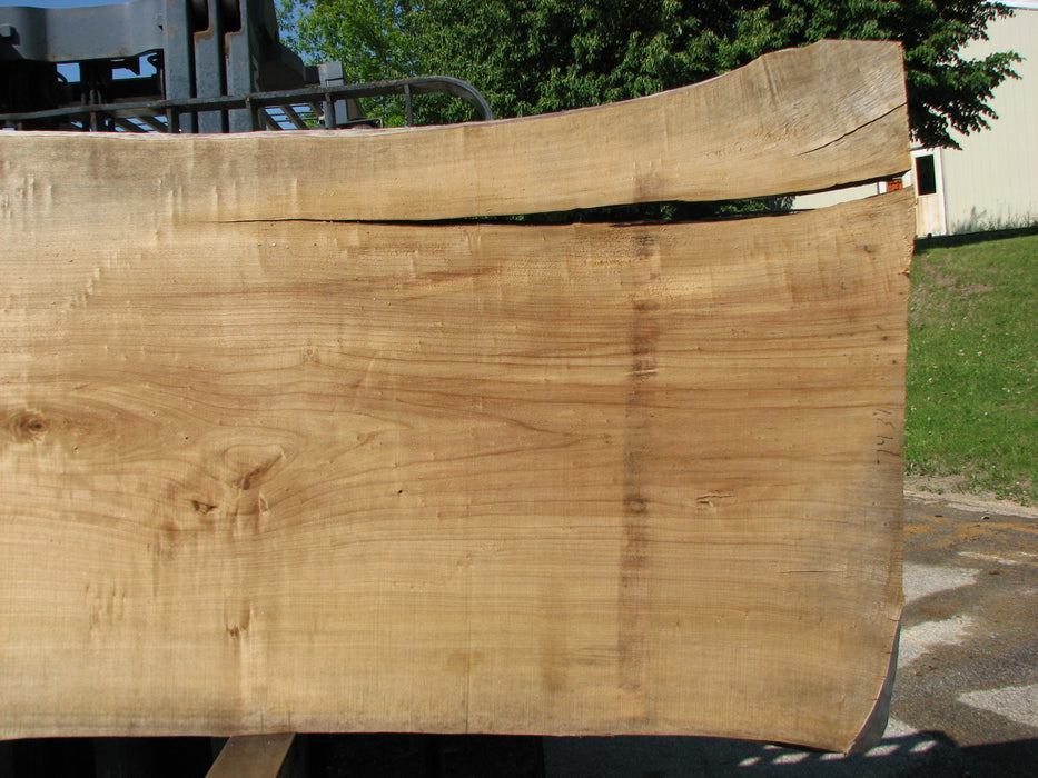 Cottonwood #7431(OC) - 2-1/2" x 45" to 57" x 116" FREE SHIPPING within the Contiguous US. freeshipping - Big Wood Slabs