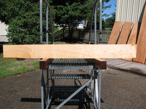 Maple #7478 - 3/4" x 5" x 56" FREE SHIPPING within the Contiguous US. freeshipping - Big Wood Slabs