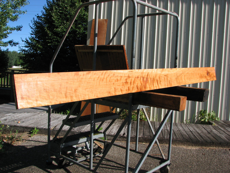 Cherry, American #7609(OC) - 15/16" x 6" x 94" FREE SHIPPING within the Contiguous US. freeshipping - Big Wood Slabs