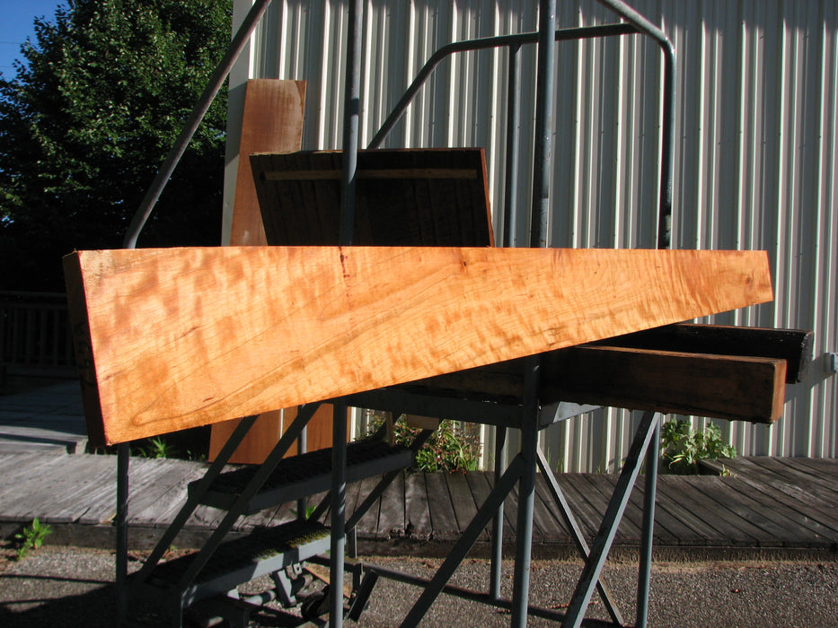 Cherry, American #7609(OC) - 15/16" x 6" x 94" FREE SHIPPING within the Contiguous US. freeshipping - Big Wood Slabs