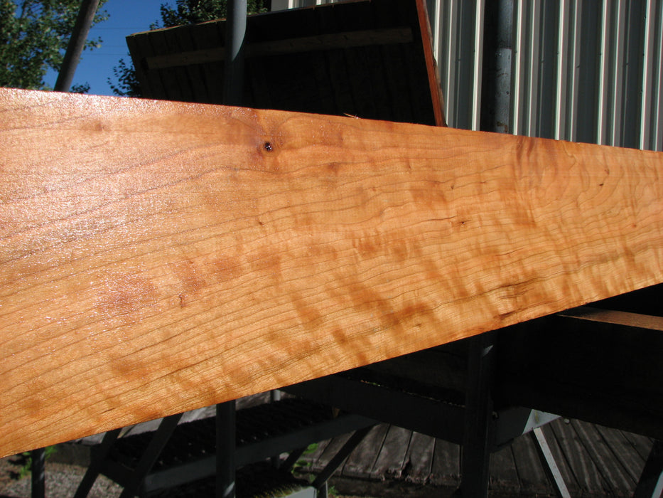 Cherry, American #7609(OC) - 15/16" x 6" x 94" FREE SHIPPING within the Contiguous US. freeshipping - Big Wood Slabs