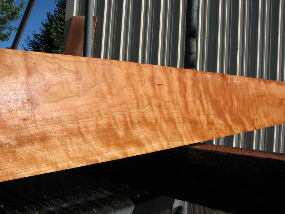 Cherry, American #7609(OC) - 15/16" x 6" x 94" FREE SHIPPING within the Contiguous US. freeshipping - Big Wood Slabs