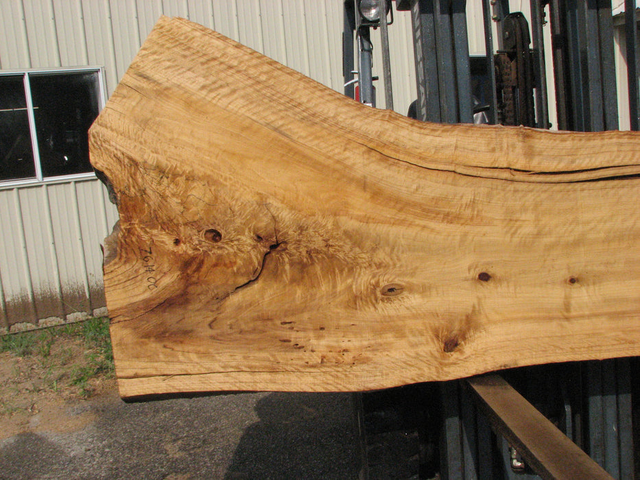 Cottonwood #7614(ROC) - 2-1/4" x 25" to 45" x 110" FREE SHIPPING within the Contiguous US. freeshipping - Big Wood Slabs
