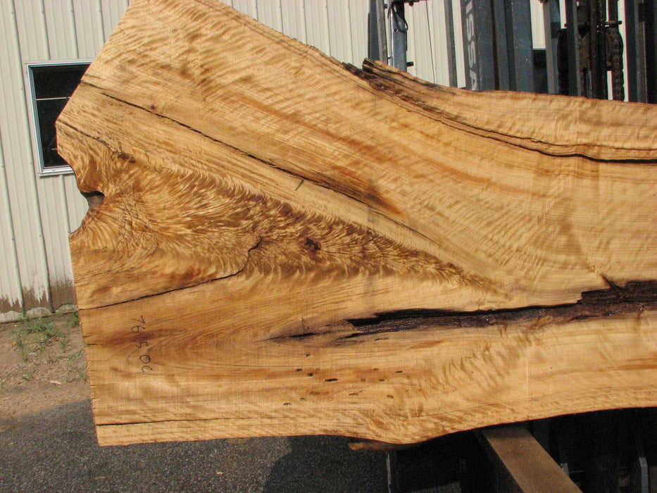 Cottonwood #7615(ROC) - 2-3/4" x 26" to 42" x 111" FREE SHIPPING within the Contiguous US. freeshipping - Big Wood Slabs