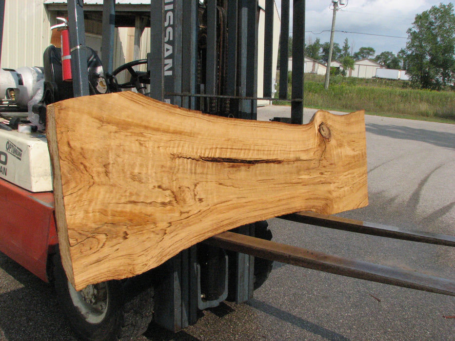 Cottonwood #7618(ROC) - 2-3/4" x 11" to 19" x 89" (Back side is 18"-26" wide) FREE SHIPPING within the Contiguous US. freeshipping - Big Wood Slabs