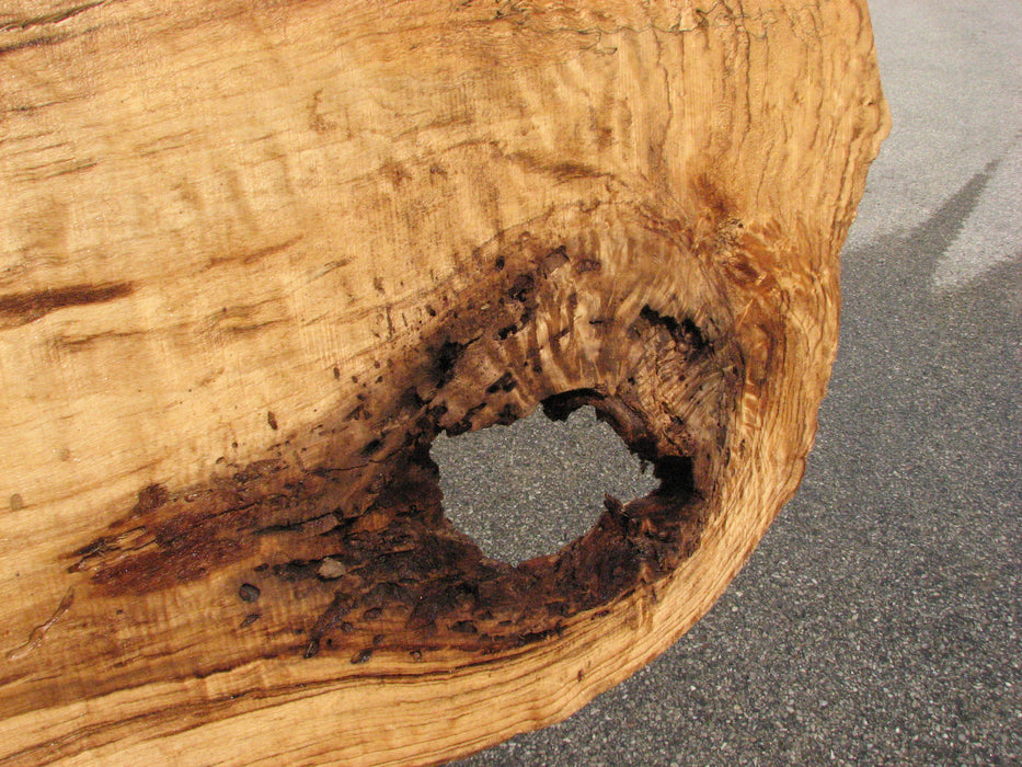 Cottonwood #7619(ROC) - 2-3/4" x 13" to 32" x 96" (Back side is 19"-37" wide) FREE SHIPPING within the Contiguous US. freeshipping - Big Wood Slabs