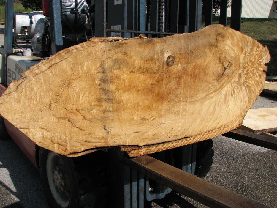 Cottonwood #7628(ROC) - 2-1/4" x 25" x 63" FREE SHIPPING within the Contiguous US. freeshipping - Big Wood Slabs