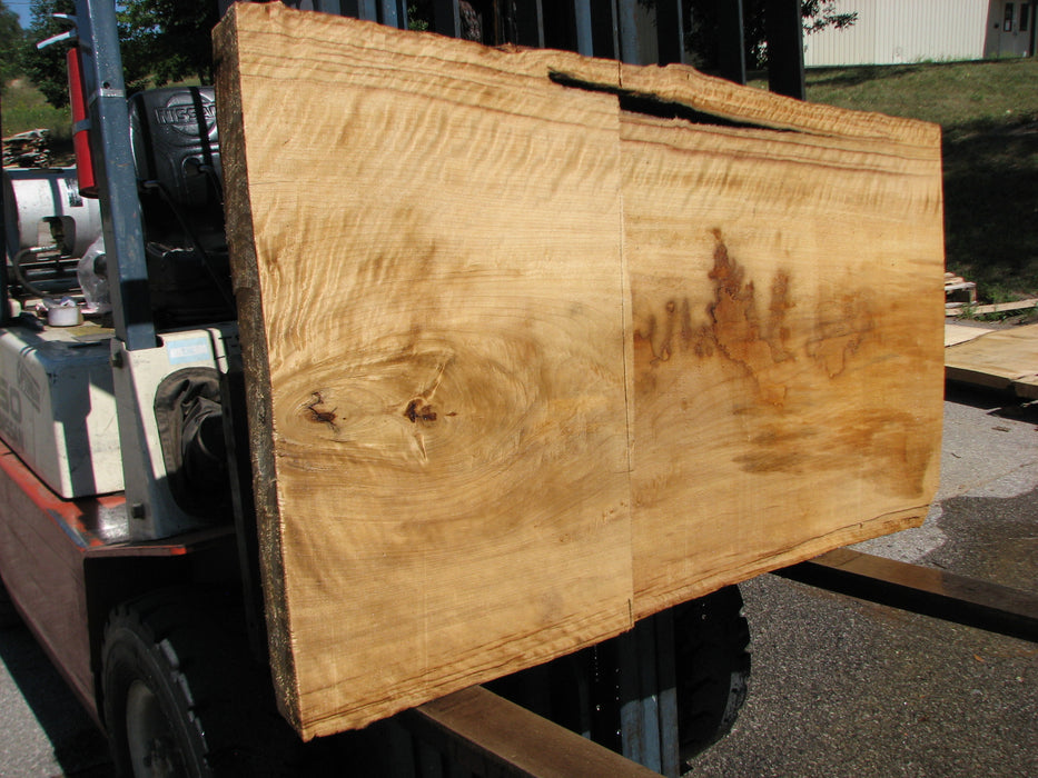 Cottonwood #7633(ROC) - 2-1/2" x 27" to 33" x 55" FREE SHIPPING within the Contiguous US. freeshipping - Big Wood Slabs