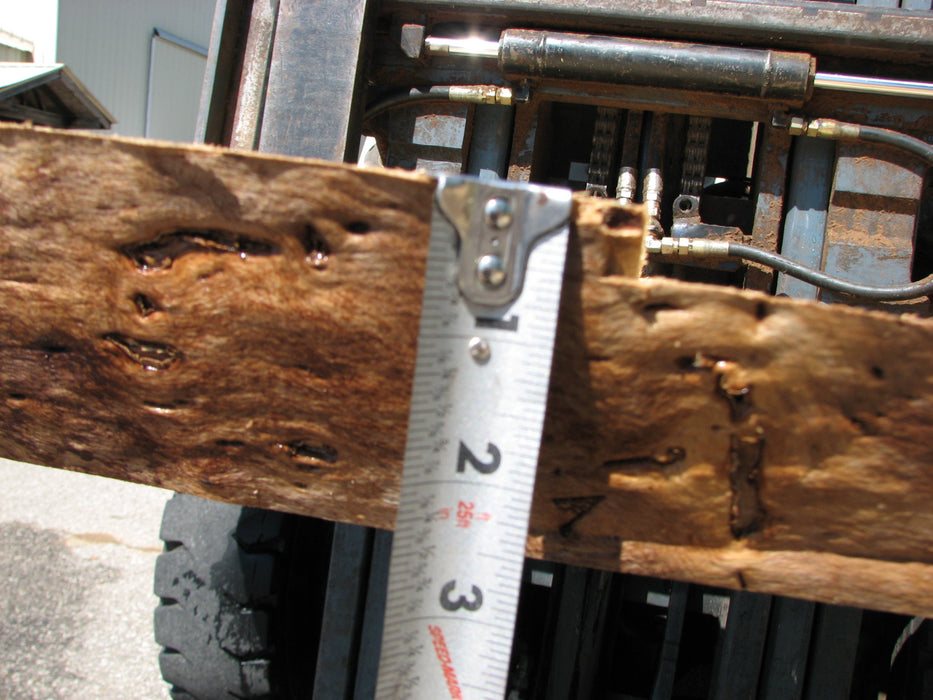 Cottonwood #7633(ROC) - 2-1/2" x 27" to 33" x 55" FREE SHIPPING within the Contiguous US. freeshipping - Big Wood Slabs