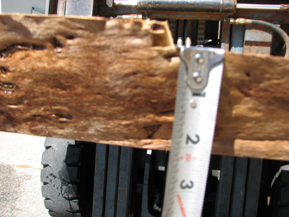 Cottonwood #7633(ROC) - 2-1/2" x 27" to 33" x 55" FREE SHIPPING within the Contiguous US. freeshipping - Big Wood Slabs