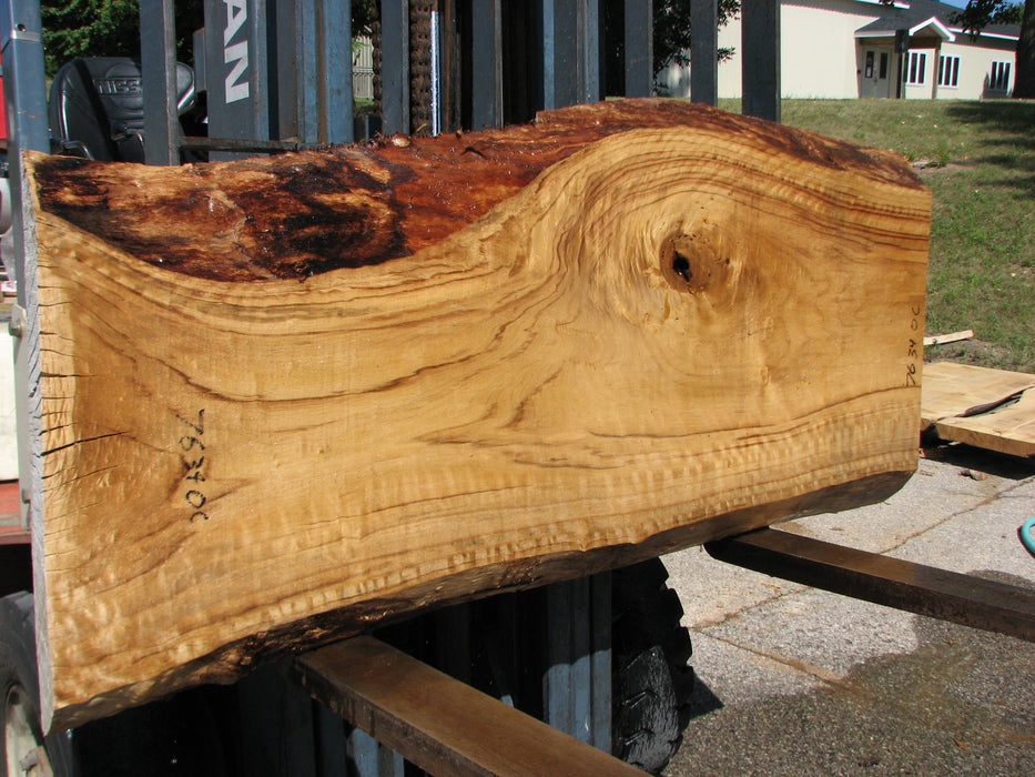 Cottonwood #7634(ROC) - 2-1/2" to 3" x 15" to 28" x 61" FREE SHIPPING within the Contiguous US. freeshipping - Big Wood Slabs