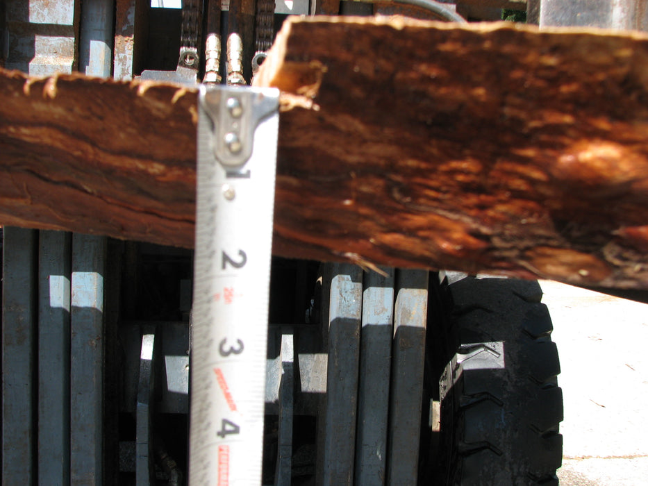 Cottonwood #7634(ROC) - 2-1/2" to 3" x 15" to 28" x 61" FREE SHIPPING within the Contiguous US. freeshipping - Big Wood Slabs