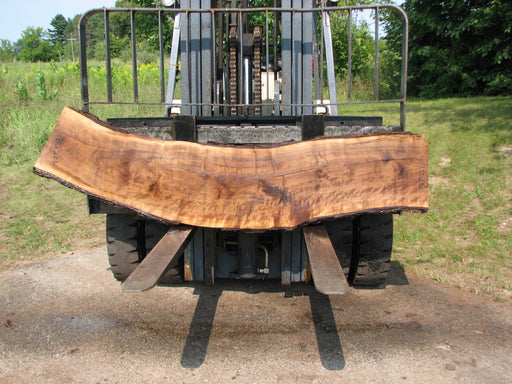 Walnut, American #7822(LA) 2" x 14" to 17" x 87" - FREE SHIPPING within the Contiguous US. freeshipping - Big Wood Slabs