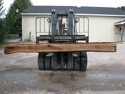 Walnut, American #7893(LA) - 4" x 9" to 11" x 153" - FREE SHIPPING within the Contiguous US. freeshipping - Big Wood Slabs