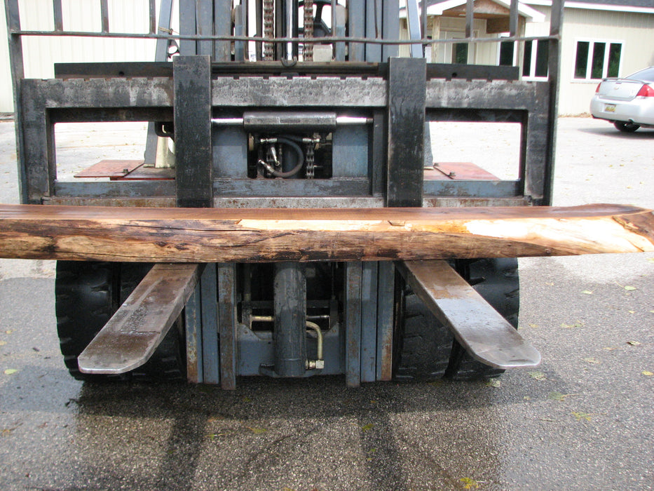 Walnut, American #7897(LA) - 4-1/2" x 10" to 14" x 94" - FREE SHIPPING within the Contiguous US. freeshipping - Big Wood Slabs