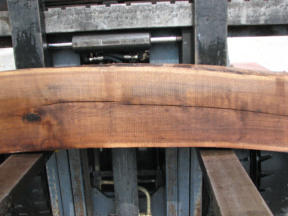 Walnut, American #7897(LA) - 4-1/2" x 10" to 14" x 94" - FREE SHIPPING within the Contiguous US. freeshipping - Big Wood Slabs