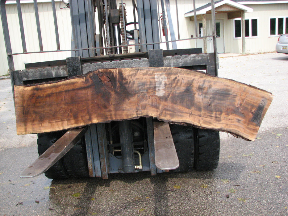 Walnut, American #7898(LA) - 4-1/4" x 9" to 16" x 85" - FREE SHIPPING within the Contiguous US. freeshipping - Big Wood Slabs