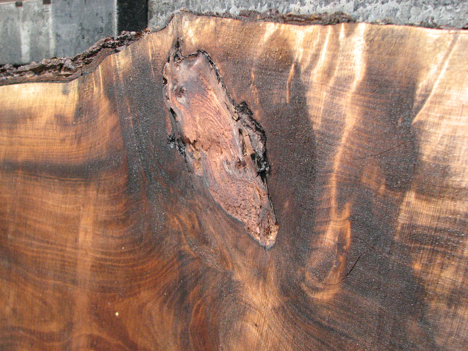 Walnut, American #7898(LA) - 4-1/4" x 9" to 16" x 85" - FREE SHIPPING within the Contiguous US. freeshipping - Big Wood Slabs