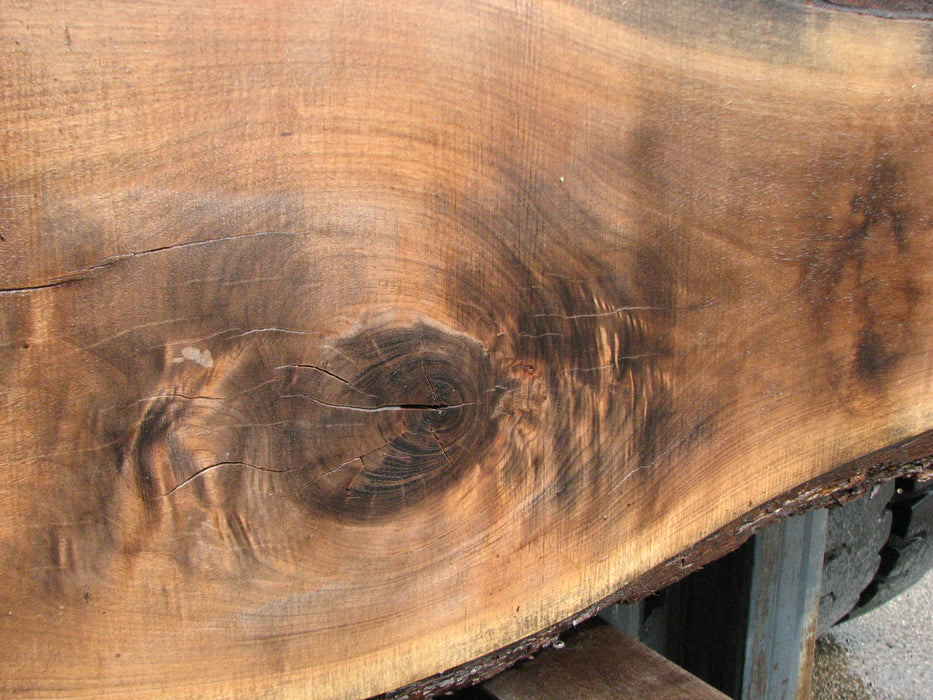 Walnut, American #7899(LA) - 4" x 14" to 17" x 72" - FREE SHIPPING within the Contiguous US. freeshipping - Big Wood Slabs