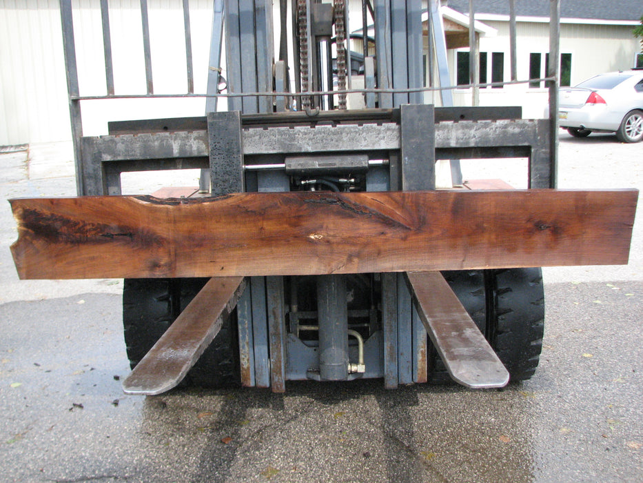 Walnut, American #8000(LA) - 2-3/4" x 10-1/2" to 11-1/2" x 90" - FREE SHIPPING within the Contiguous US. freeshipping - Big Wood Slabs