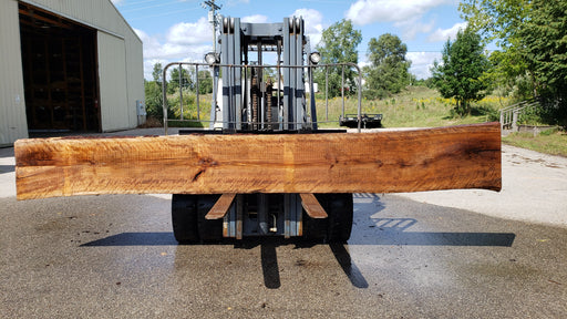 Cherry, American / Flame Figure #8015 (LA) - 2-1/2" x 20" to 23" x 174" FREE SHIPPING within the Contiguous US. freeshipping - Big Wood Slabs