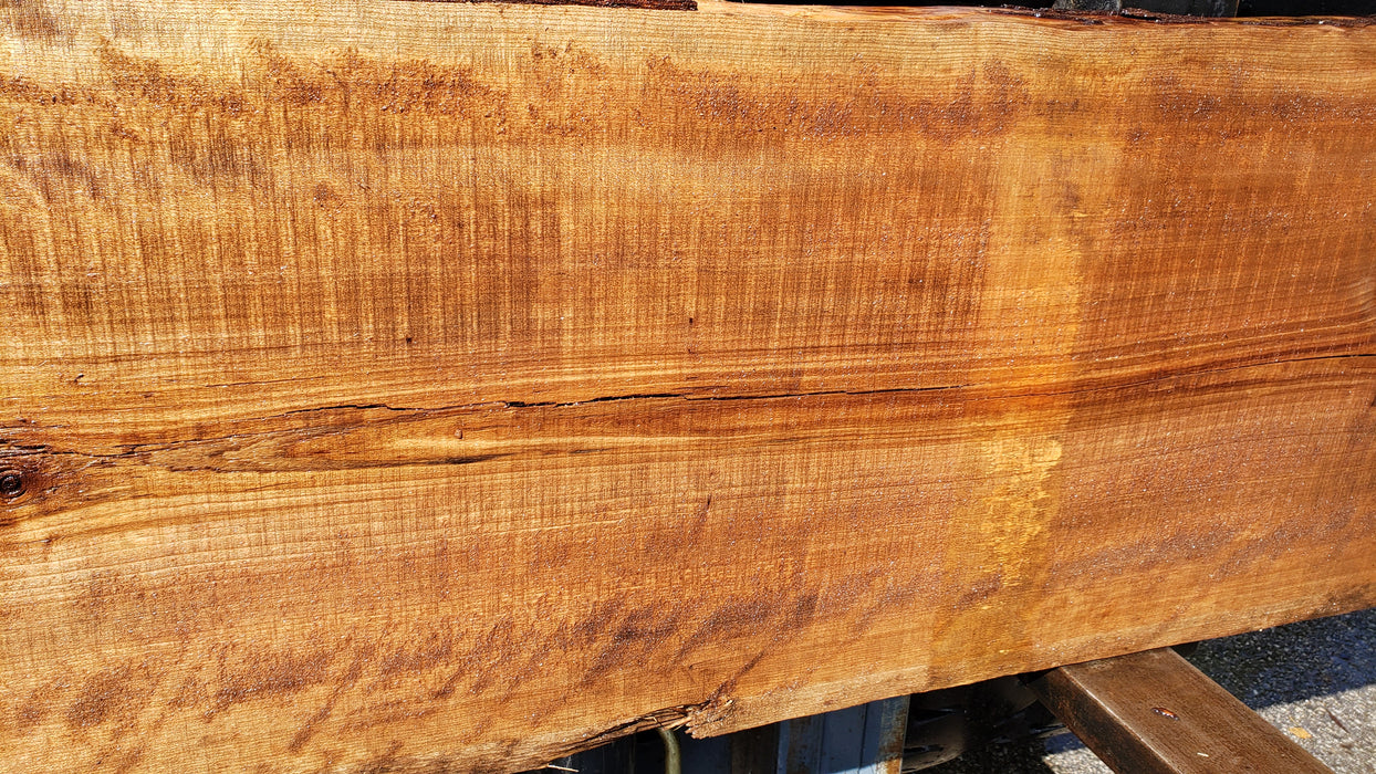 Cherry, American / Flame Figure #8015 (LA) - 2-1/2" x 20" to 23" x 174" FREE SHIPPING within the Contiguous US. freeshipping - Big Wood Slabs