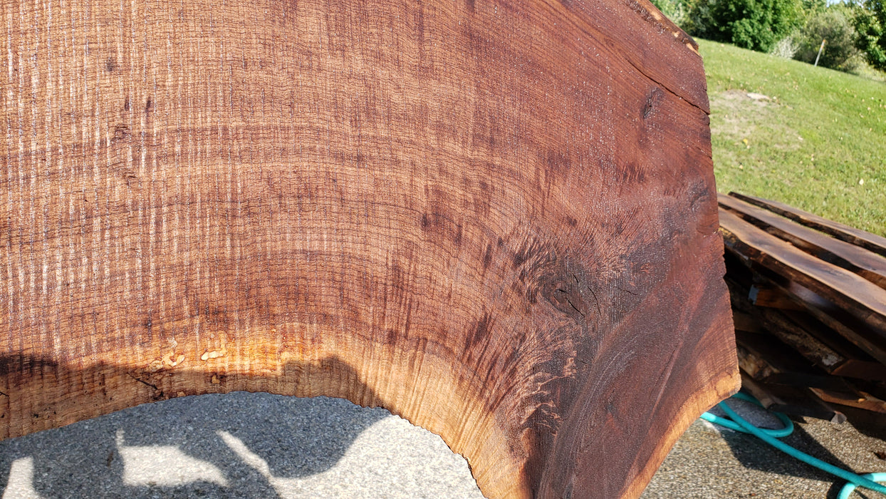 Walnut, American #8028(LA) - 2" x 11" to 23" x 132" - FREE SHIPPING within the Contiguous US. freeshipping - Big Wood Slabs