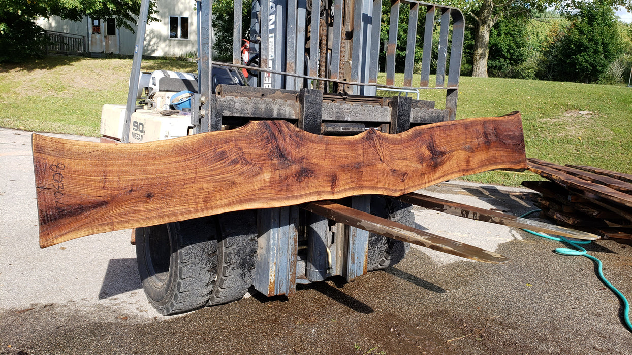 Walnut, American #8030(LA) - 2" x 13" to 17" x 127" - FREE SHIPPING within the Contiguous US. freeshipping - Big Wood Slabs