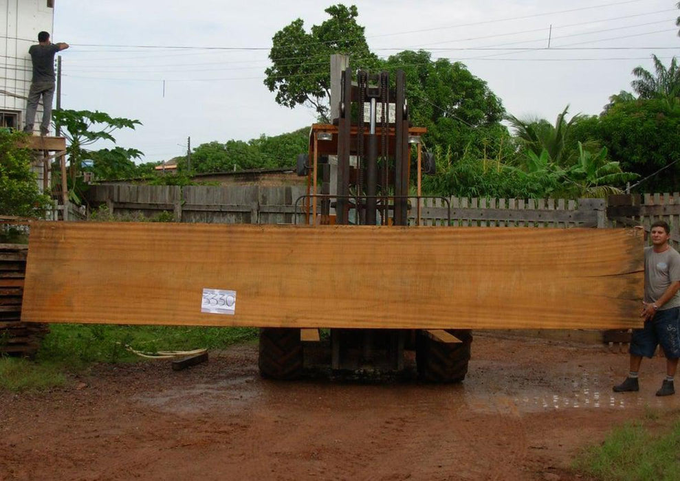 Fava Tapeche #3330- 1-1/4" x 34" x 222" FREE SHIPPING within the Contiguous US. freeshipping - Big Wood Slabs