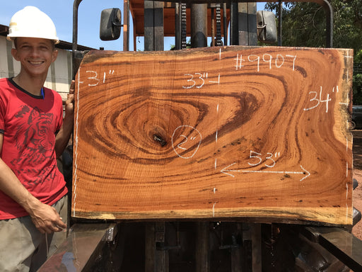 Angelim Pedra # 9907 - 2" x 31" to 34" x 53" FREE SHIPPING within the Contiguous US. freeshipping - Big Wood Slabs