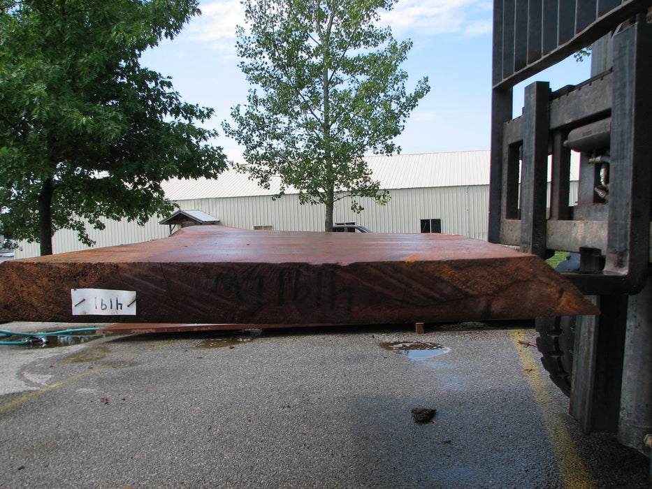 Jatoba / Brazilian Cherry  #4191(LW) - 2-1/2" x 28" to 43" x 106" FREE SHIPPING within the Contiguous US.