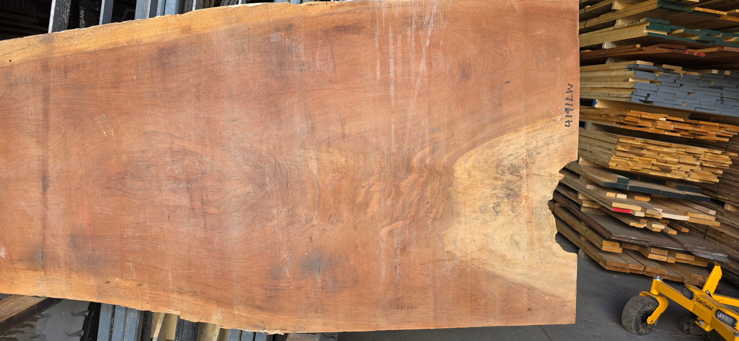 Jatoba / Brazilian Cherry  #4191(LW) - 2-1/2" x 28" to 43" x 106" FREE SHIPPING within the Contiguous US.