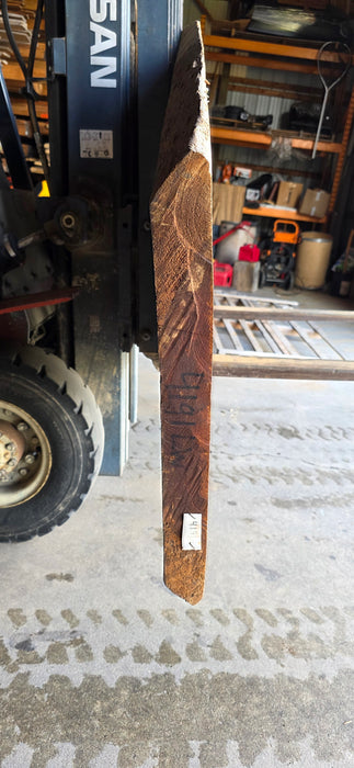 Jatoba / Brazilian Cherry  #4191(LW) - 2-1/2" x 28" to 43" x 106" FREE SHIPPING within the Contiguous US.