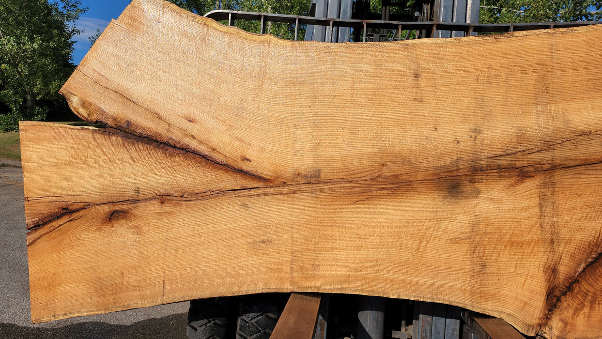 Quarter Sawn Red Oak #8070(OC) - 2-3/4" x 35" to 54" x 116" FREE SHIPPING within the Contiguous US.